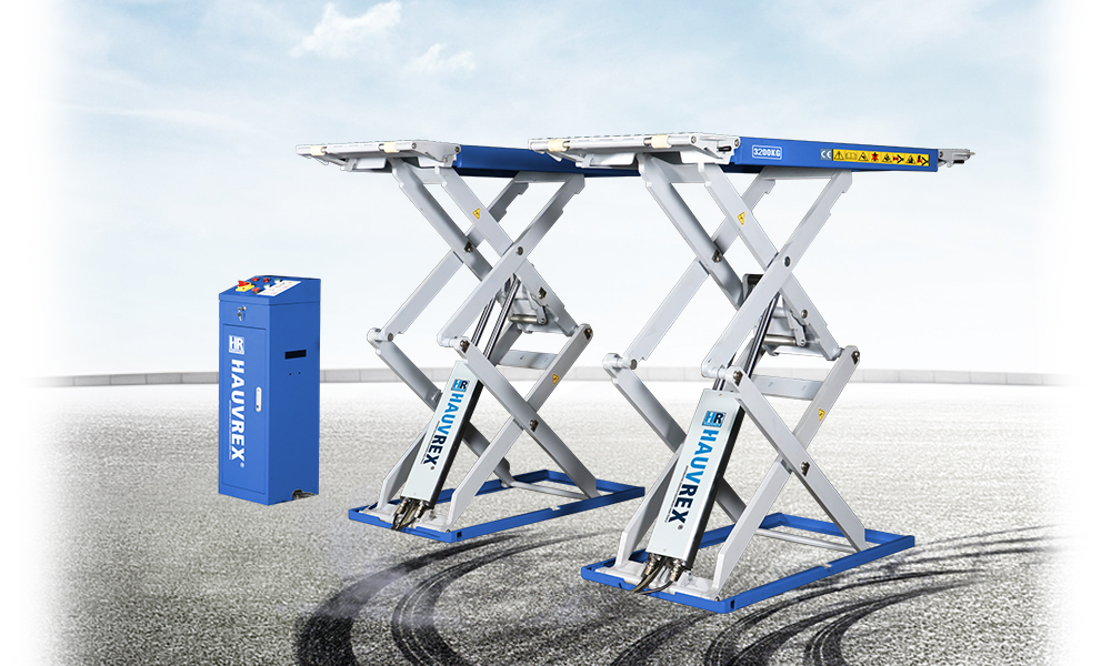 Hauvrex HXL6435YM – 3,5 Tonnen Doppelscherenhebebühne – 220 V – CE