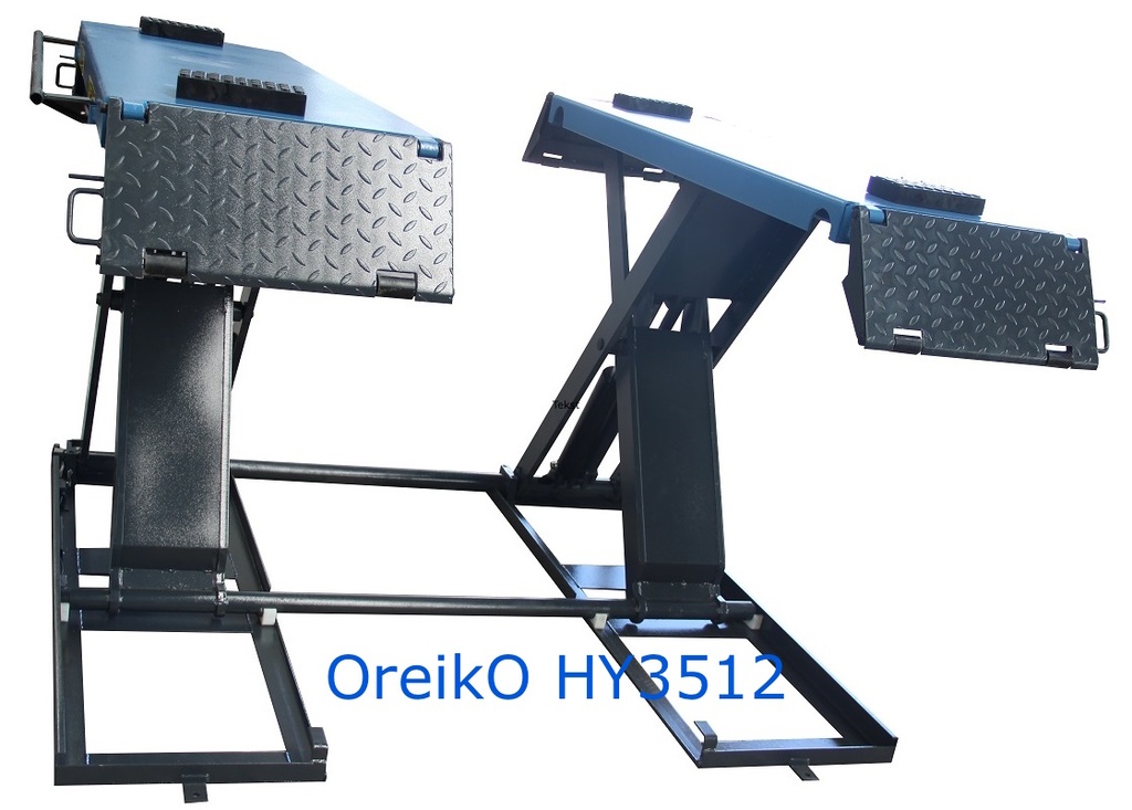 OreikO HY3512 Elevador de tesoura móvel 3500kg (4000kg)/120cm - 220V - CE