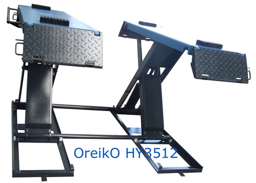 OreikO HY3512 Elevador de tesoura móvel 3500kg (4000kg)/120cm - 220V - CE